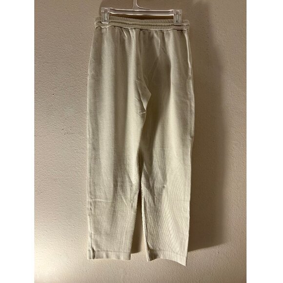 Beige Casual Sweat Pants - Picture 2 of 3